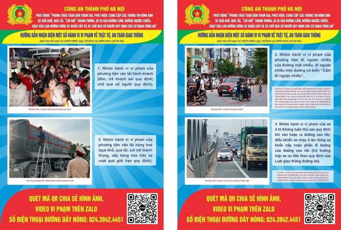 Tiếp nhận và xử lý nhiều vi phạm giao thông từ tin nhắn của người dân qua page Zalo -0