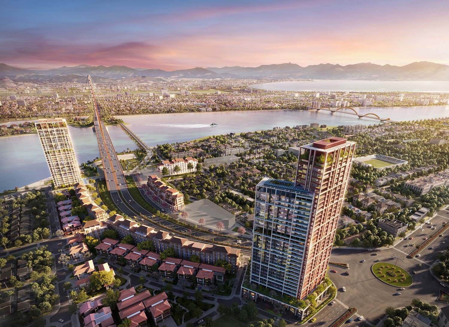 “Gã khổng lồ” Aedas kể chuyện kiến trúc hóa nghệ thuật đan chiếu Cẩm Nê tại Đà Nẵng -0