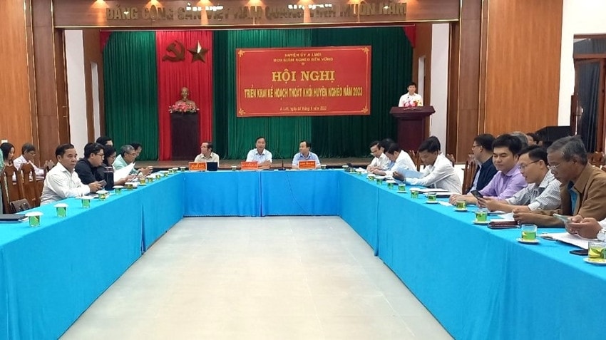 Thừa Thiên Huế: Tỷ lệ hộ nghèo huyện A Lưới năm 2022 giảm 11,78% -0