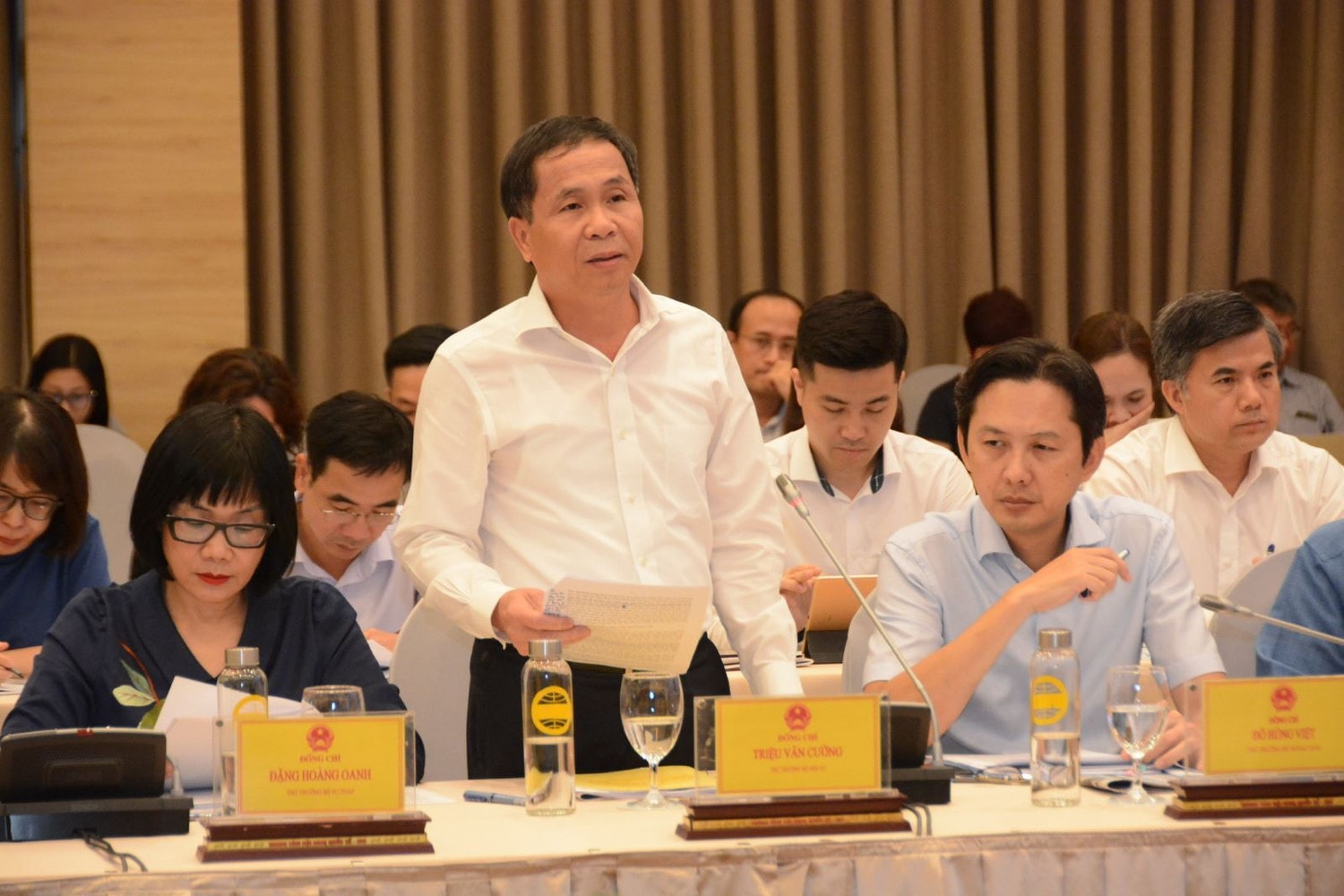 Thứ trưởng Bộ Nội vụ Triệu Văn Cường: 