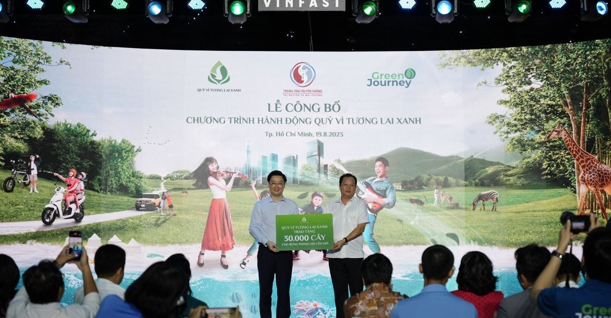 VinGroup công bố chương trình hành động của Quỹ Vì tương lai xanh -0