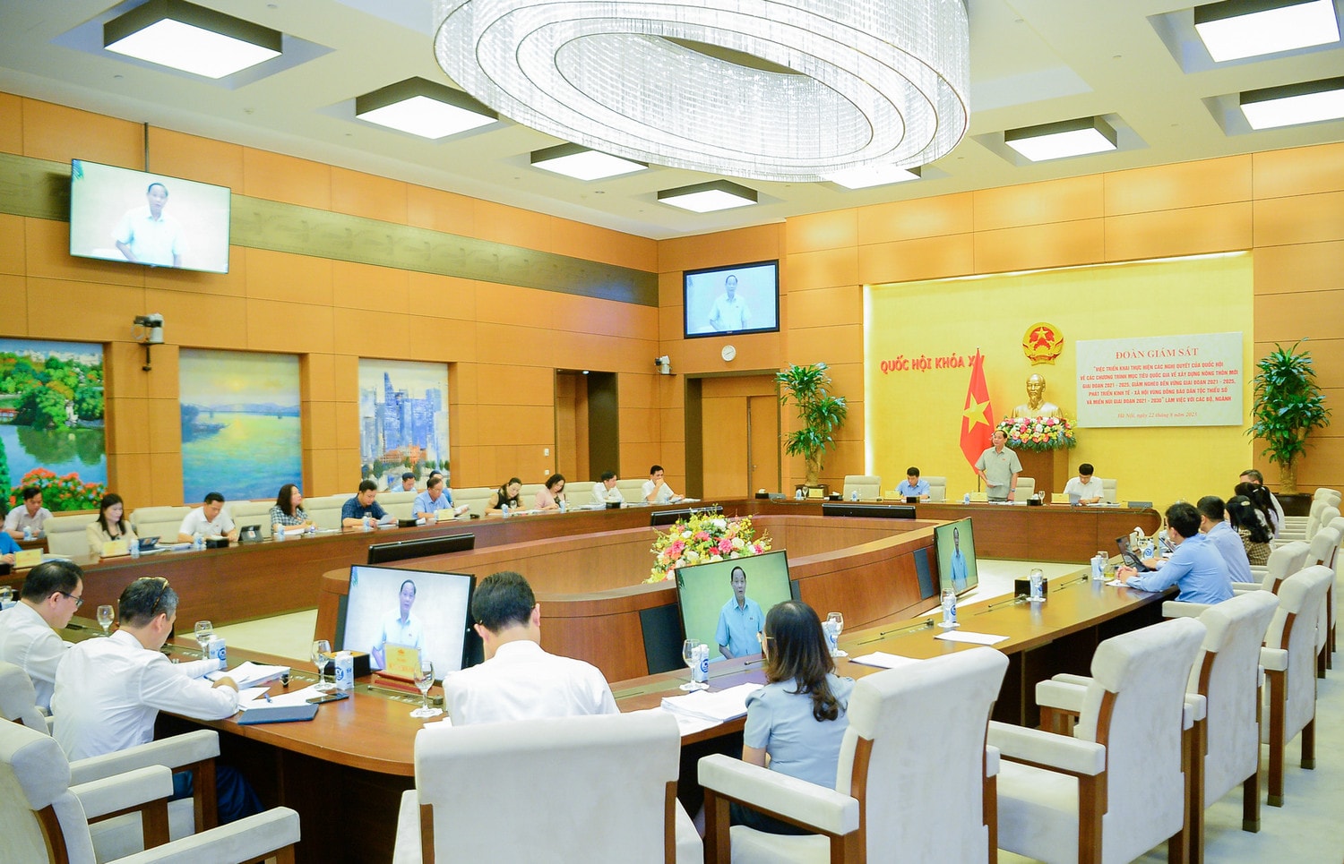 Đoàn giám sát của Quốc hội làm việc với 4 Bộ về việc triển khai thực hiện 3 Chương trình mục tiêu quốc gia -0