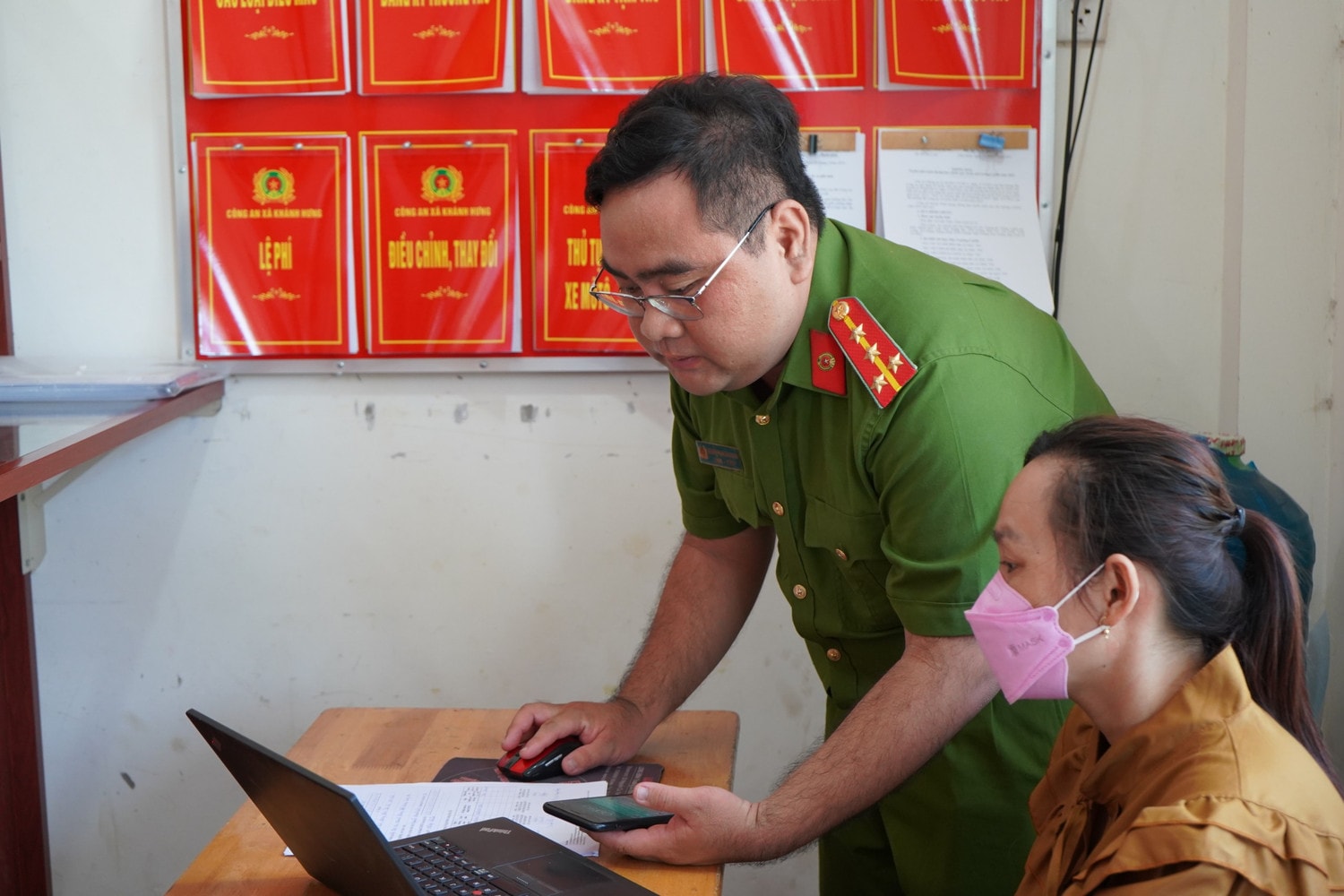 Công an xã biên giới 