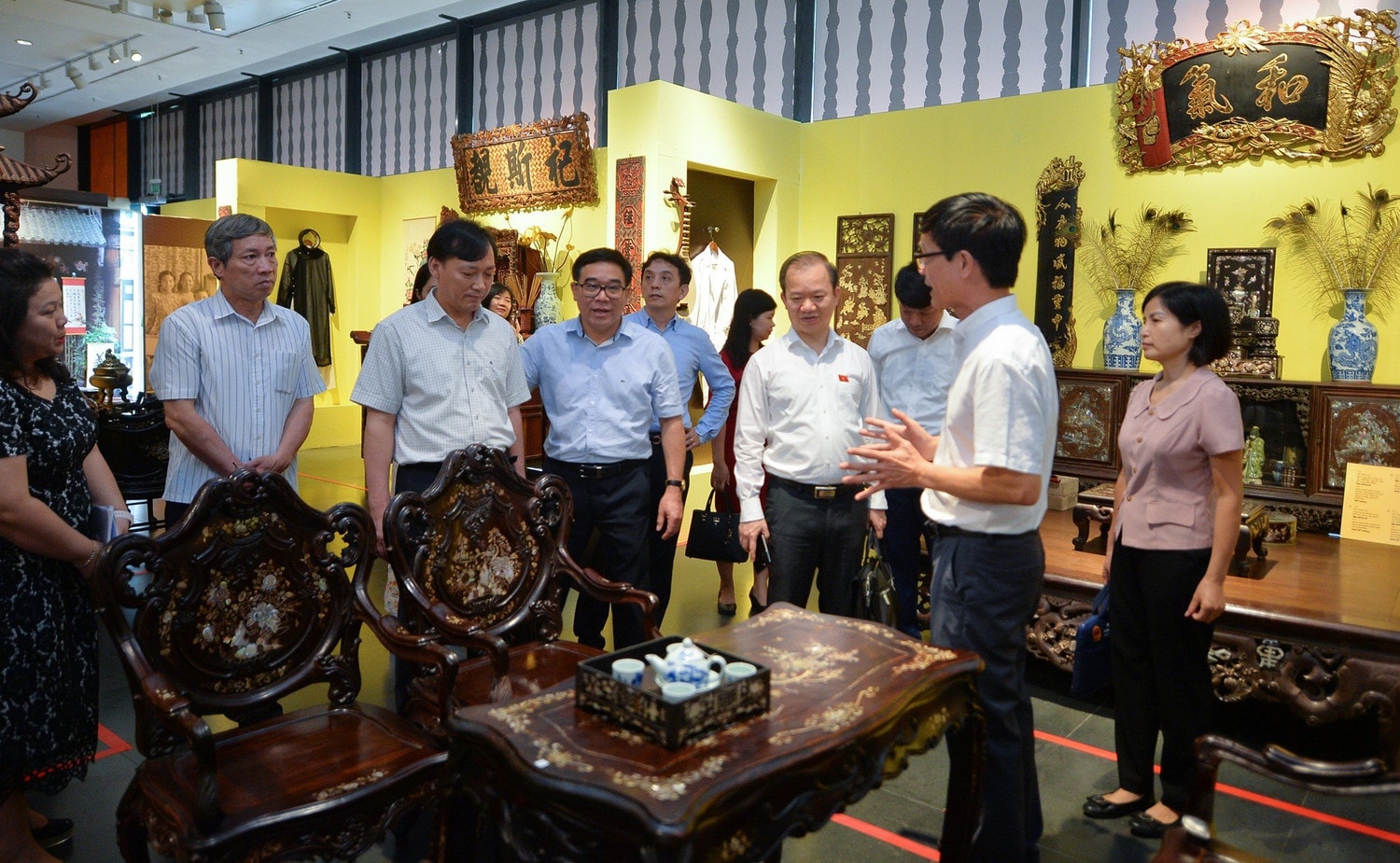Bảo đảm tiến độ hoàn thành trưng bày thường xuyên Bảo tàng Hà Nội -0