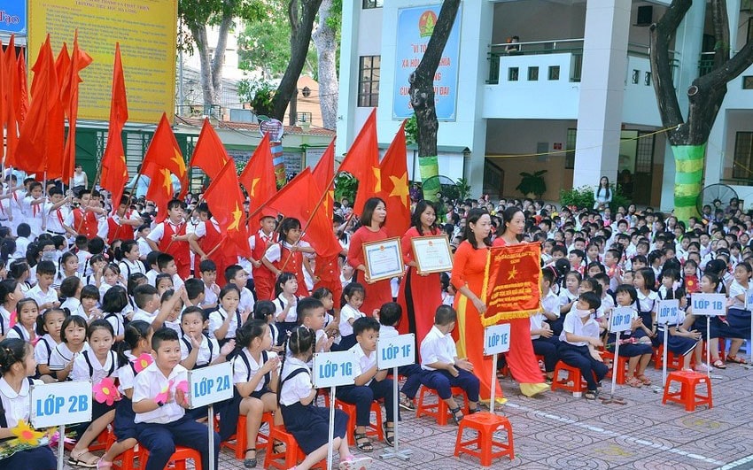 Ngành giáo dục tỉnh Bà Rịa - Vũng Tàu sẽ hoàn thiện thể chế, nâng cao hiệu lực, hiệu quả trong quản lý nhà nước về giáo dục và đào tạo trong năm học mới. (INT)