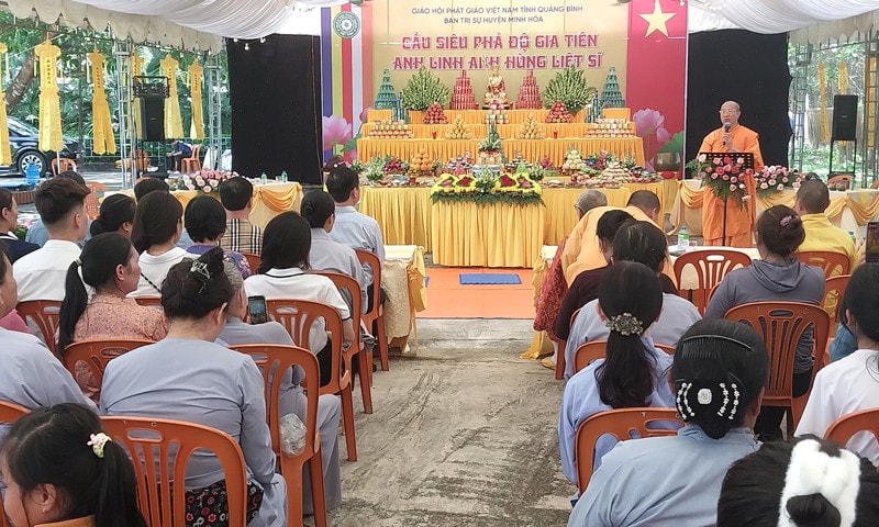 Quảng Bình: Lắng đọng Lễ đạo hiếu Vu lan lần đầu tiên tại huyện vùng cao Minh Hóa -0