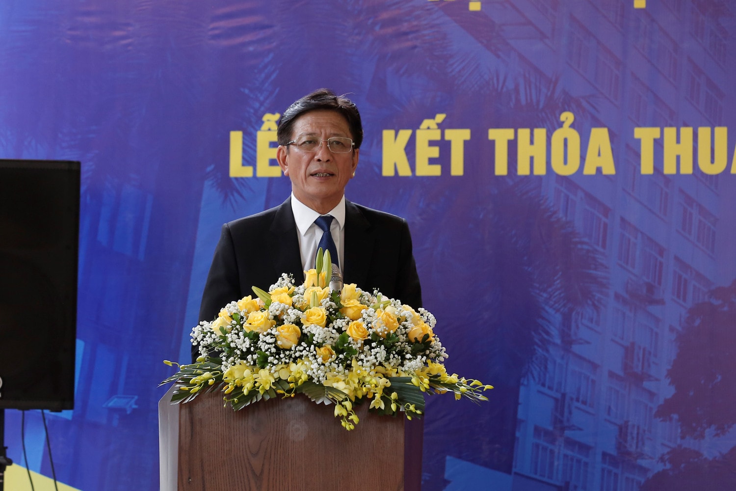 PGS.TS Phạm Duy Hòa - Hiệu trưởng Trường Đại học Xây dựng Hà Nội phát biểu khai mạc Hội nghị 7 trường kỹ thuật tốp đầu ký kết hợp tác về chuyển đổi số trong quản trị đại học -0
