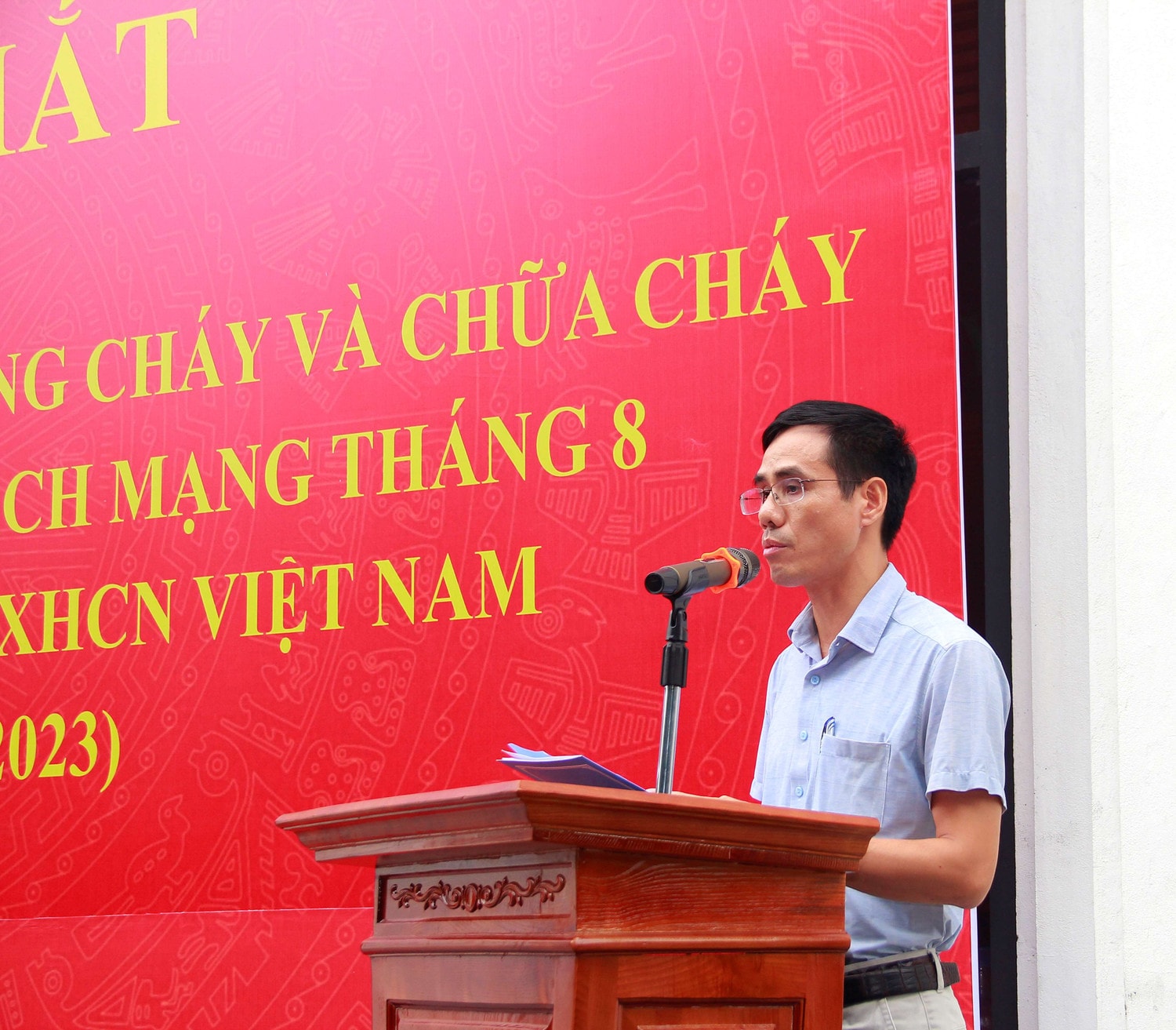 Nhà Chung cư B6 Giảng Võ ra mắt mô hình “Chung cư an toàn phòng cháy chữa cháy” -0