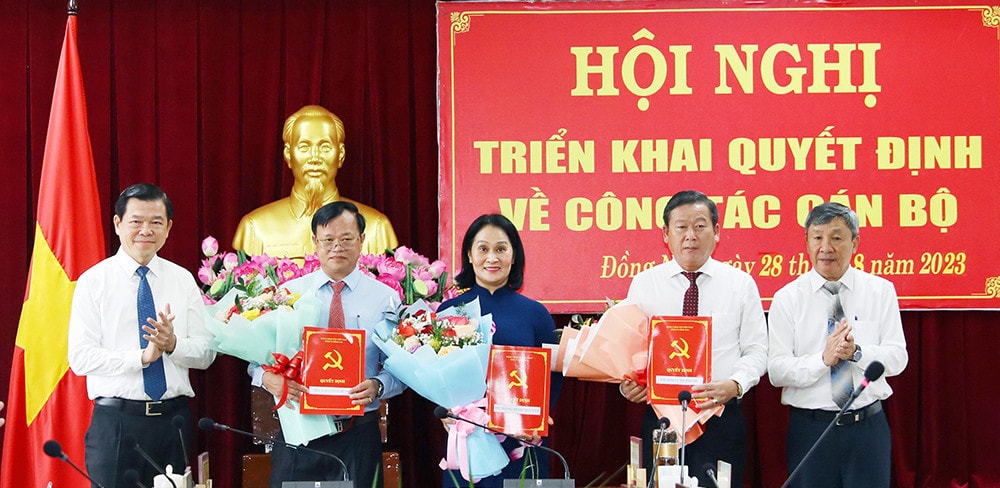 Đồng Nai điều động ông Cao Tiến Dũng giữ chức Trưởng ban Dân vận Tỉnh uỷ -0