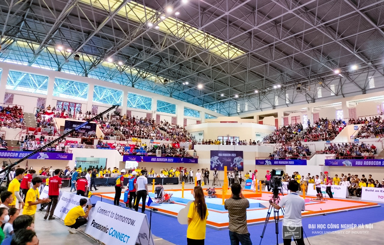  Trường Đại học Công nghiệp Hà Nội xếp hạng Ba ABU Robocon 2023 -3