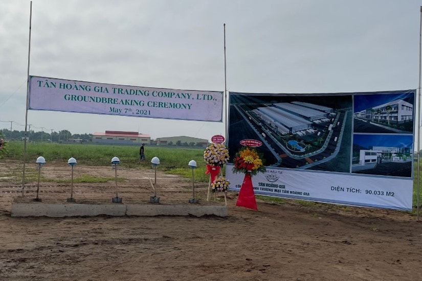 Xây nhà xưởng “khủng” không phép Công ty TNHH Thương mại Tân Hoàng Gia bị phạt 130 triệu đồng -0