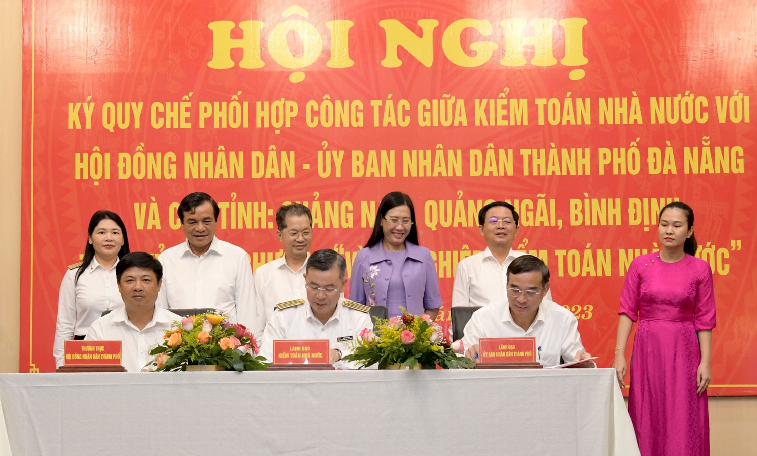Kiểm toán nhà nước ký Quy chế phối hợp với Quảng Nam, Quảng Ngãi, Bình Định và Đà Nẵng -0