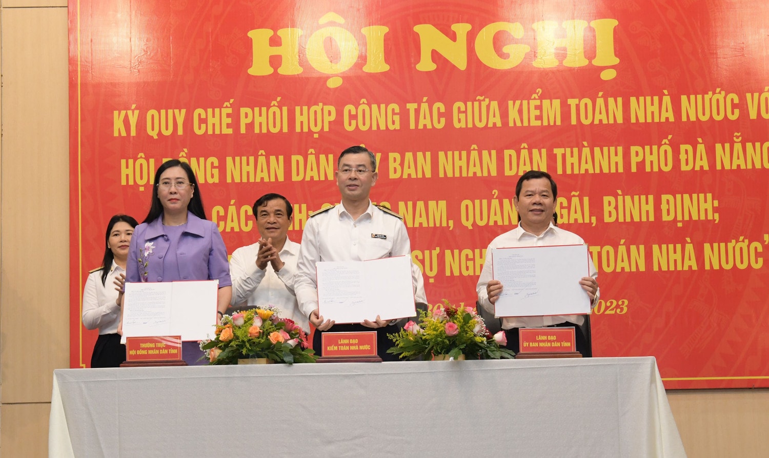 Kiểm toán nhà nước ký Quy chế phối hợp với Quảng Nam, Quảng Ngãi, Bình Định và Đà Nẵng -0