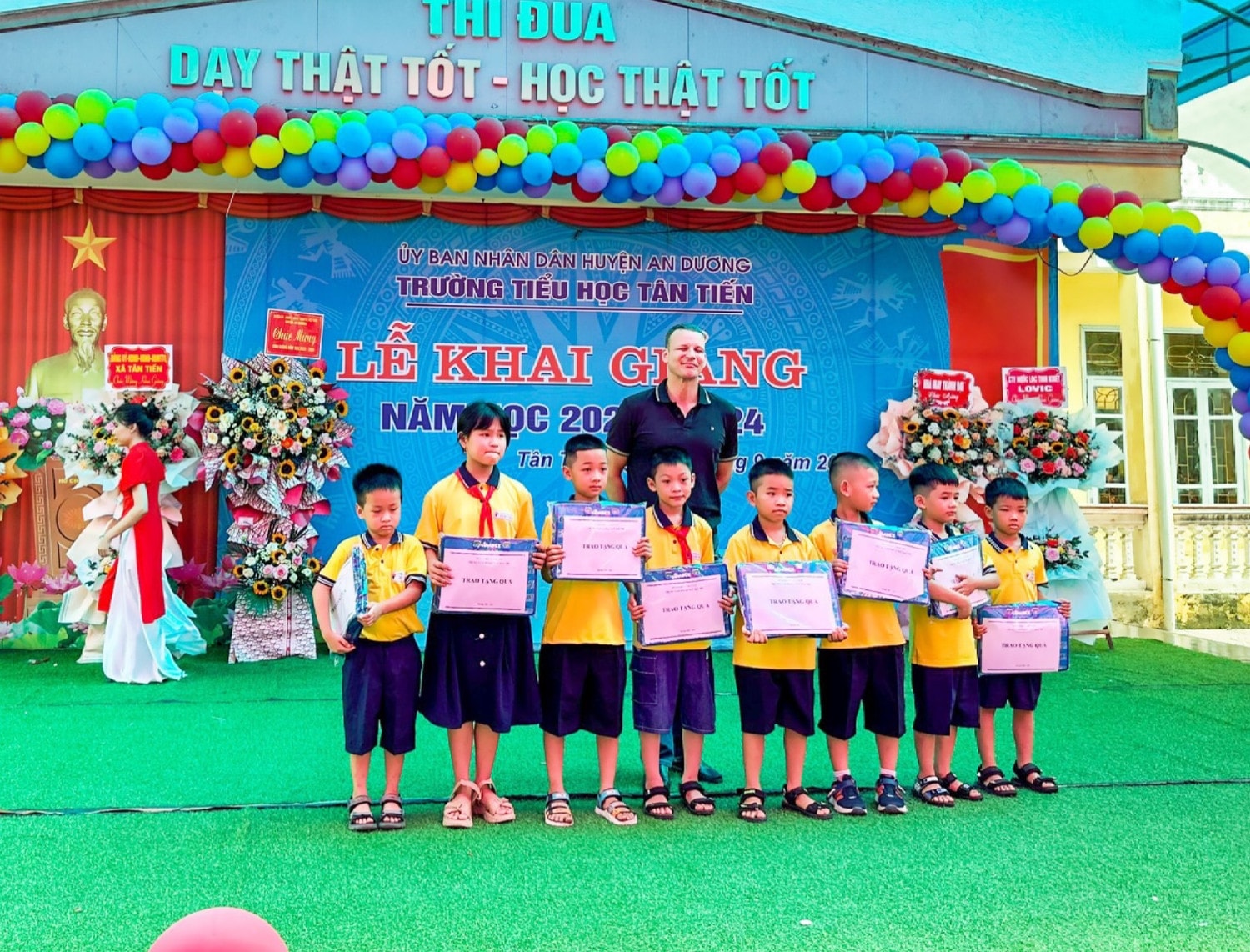 Hải Phòng: Trường tiểu học Tân Tiến khai giảng năm học mới 2023 - 2024 -0