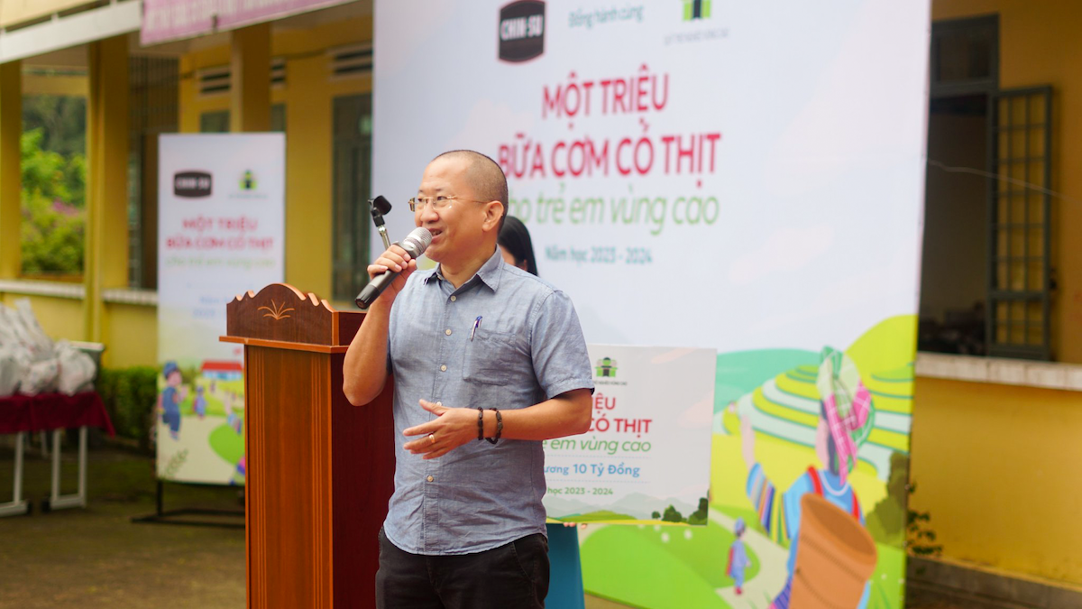 CHIN-SU tài trợ “Một triệu bữa cơm có thịt” cho trẻ vùng cao -0