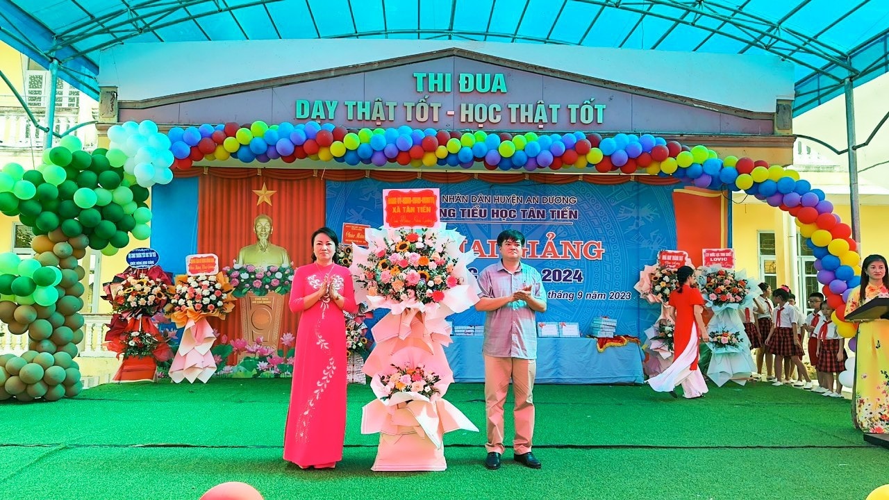 Hải Phòng: Trường tiểu học Tân Tiến khai giảng năm học mới 2023 - 2024 -0
