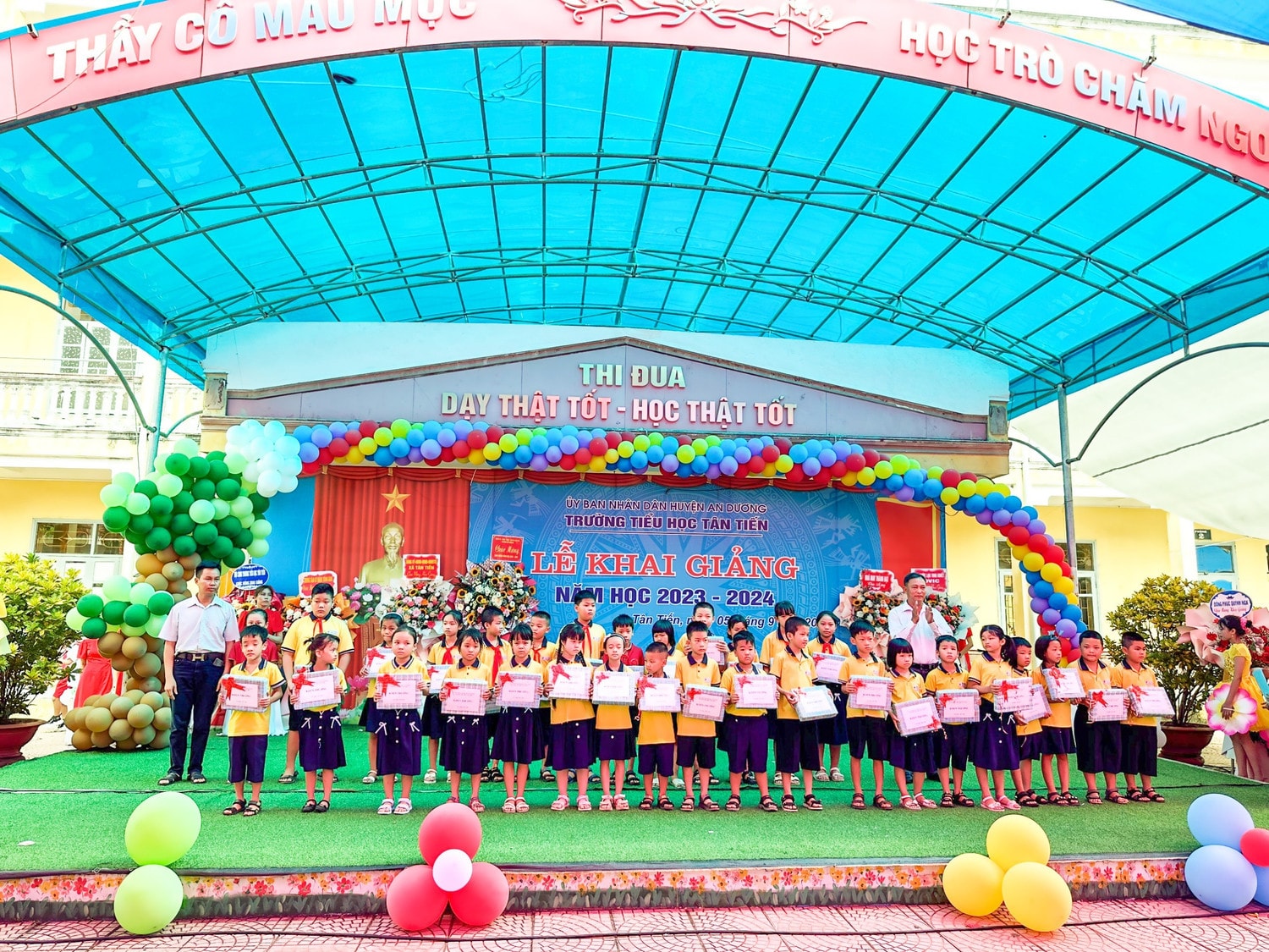 Hải Phòng: Trường tiểu học Tân Tiến khai giảng năm học mới 2023 - 2024 -0