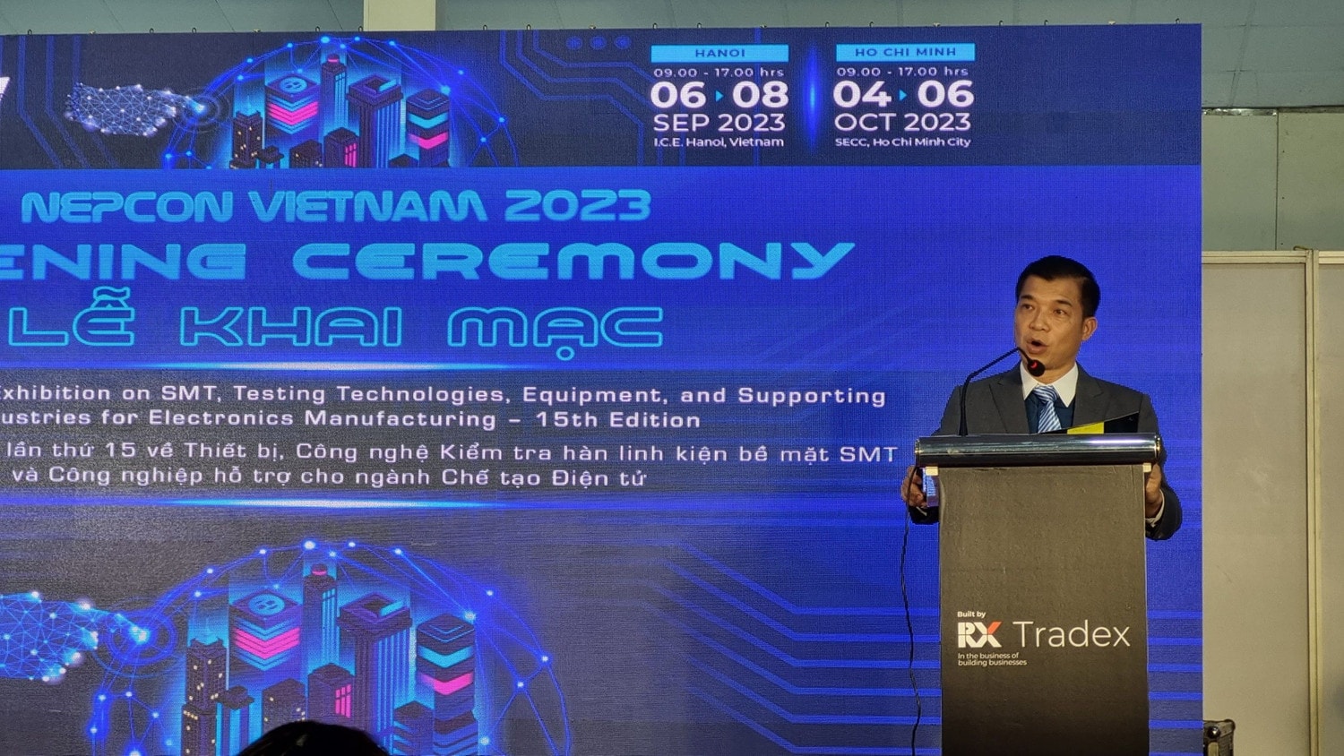 Gần 300 thương hiệu tham gia Triển lãm Điện tử quốc tế NEPCON Việt Nam 2023 -0