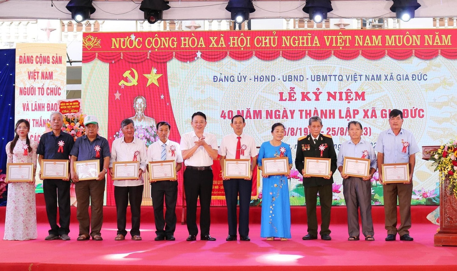 Hải Phòng: Kỷ niệm 40 năm thành lập xã Gia Đức,vùng quê giàu truyền thống cách mạng -0