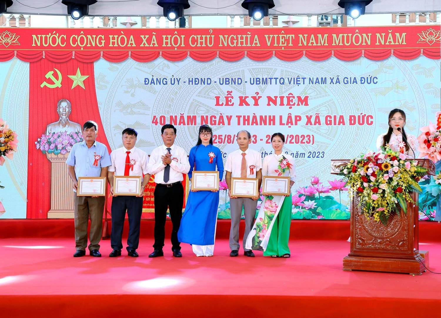Hải Phòng: Kỷ niệm 40 năm thành lập xã Gia Đức,vùng quê giàu truyền thống cách mạng -0