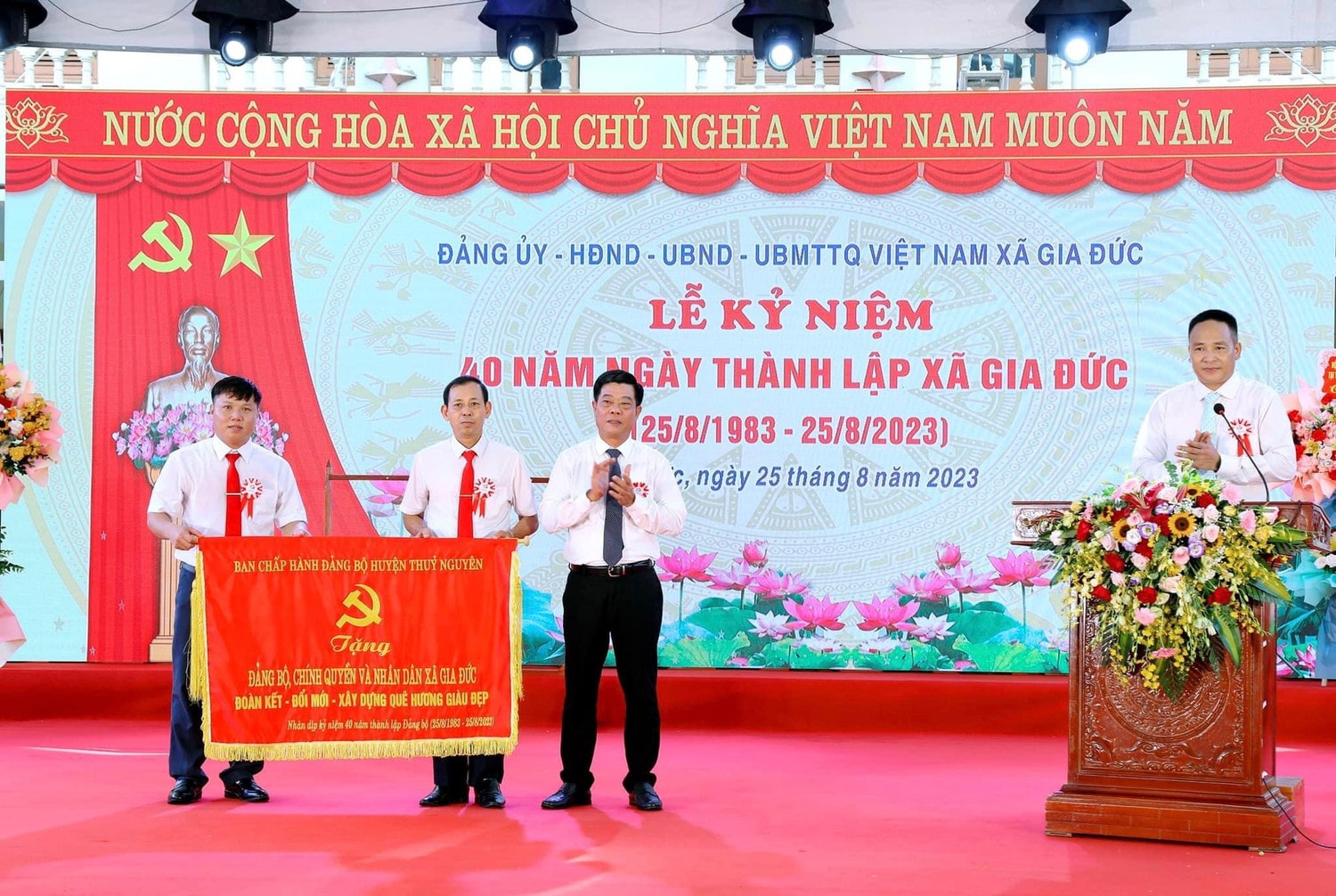 Hải Phòng: Kỷ niệm 40 năm thành lập xã Gia Đức,vùng quê giàu truyền thống cách mạng -0