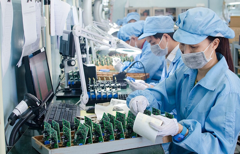 Tiềm năng thu hút đầu tư vào công nghiệp điện tử của nước ta vẫn rất lớn. Ảnh minh họa ITN
