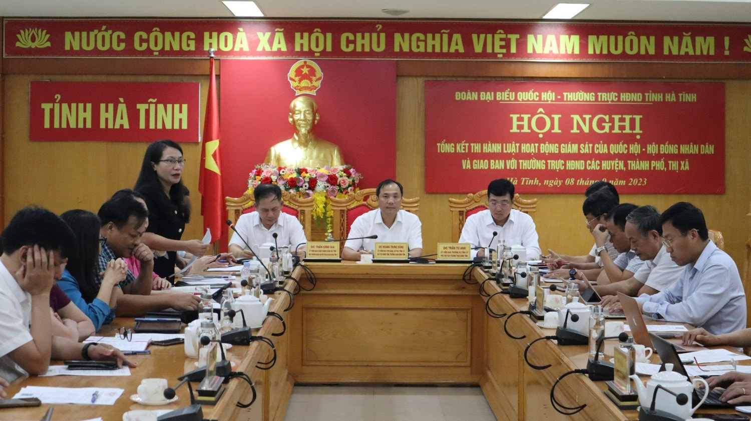 Hà Tĩnh: Tổng kết thi hành Luật Hoạt động giám sát của Quốc hội và Hội đồng Nhân dân -0