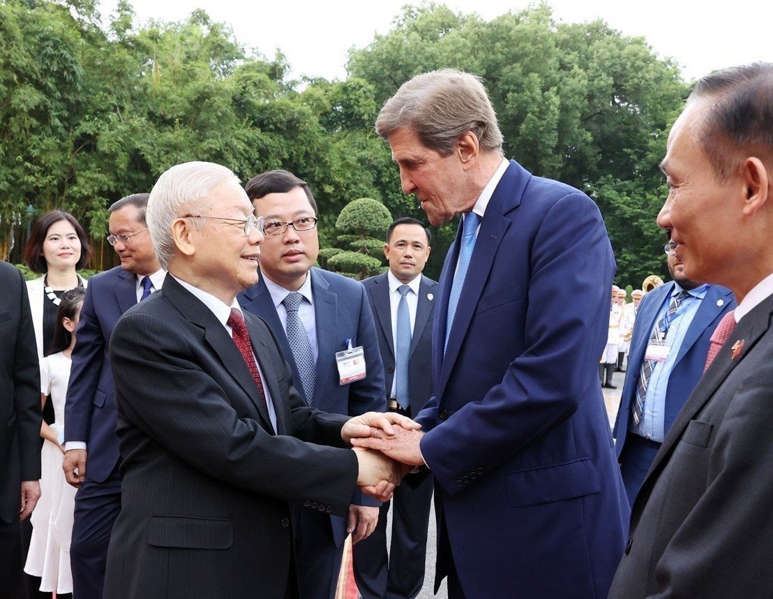 Tổng Bí thư Nguyễn Phú Trọng chủ trì Lễ đón Tổng thống Hoa Kỳ Joe Biden -0