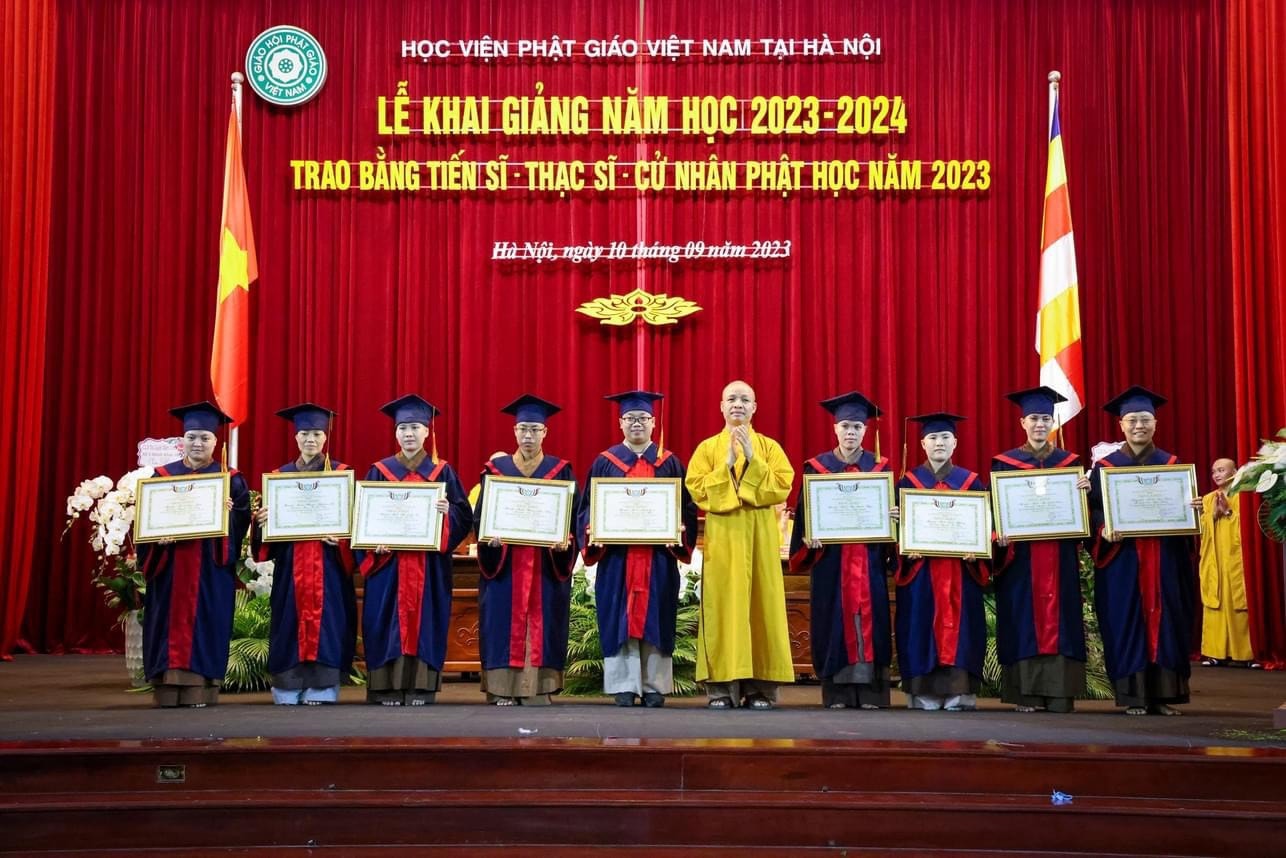 Học viện Phật giáo Việt Nam tại Hà Nội khai giảng năm học mới -0