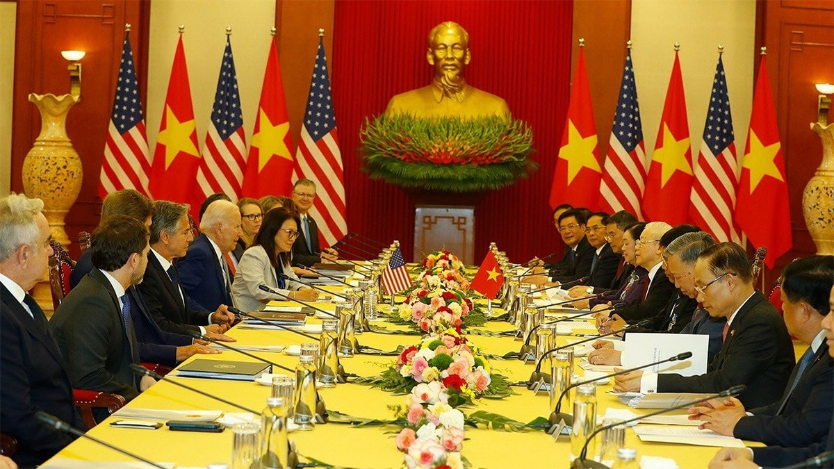 Tổng Bí thư Nguyễn Phú Trọng hội đàm với Tổng thống Hoa Kỳ Joe Biden -3
