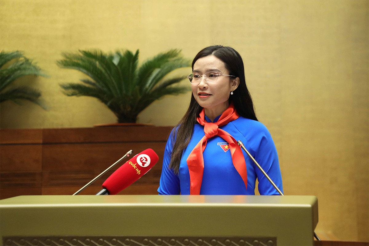 Chủ tịch Quốc hội Vương Đình Huệ dự Phiên họp giả định Quốc hội trẻ em lần thứ nhất -1