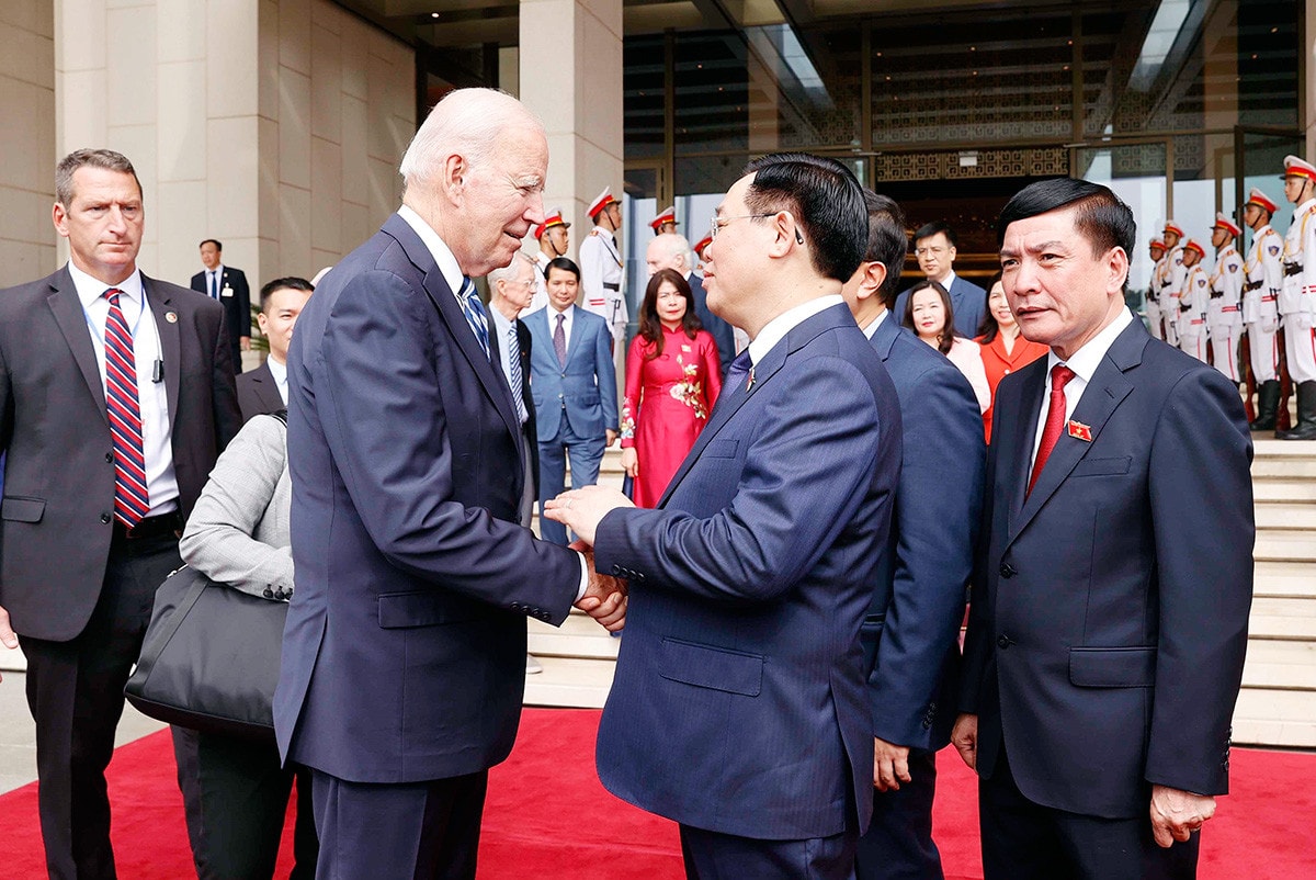 Một số hình ảnh Chủ tịch Quốc hội Vương Đình Huệ hội kiến Tổng thống Hoa Kỳ Joe Biden -0