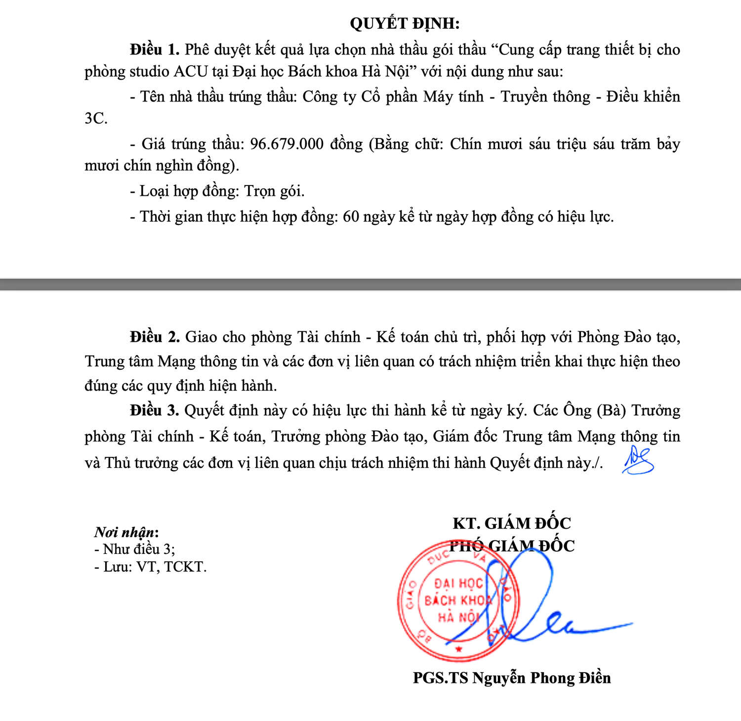 1 năm trúng gần 20 gói thầu ở Đại học Bách Khoa Hà Nội, Công ty Cổ phần máy tính – truyền thông – điều khiển 3C kinh doanh ra sao? -0