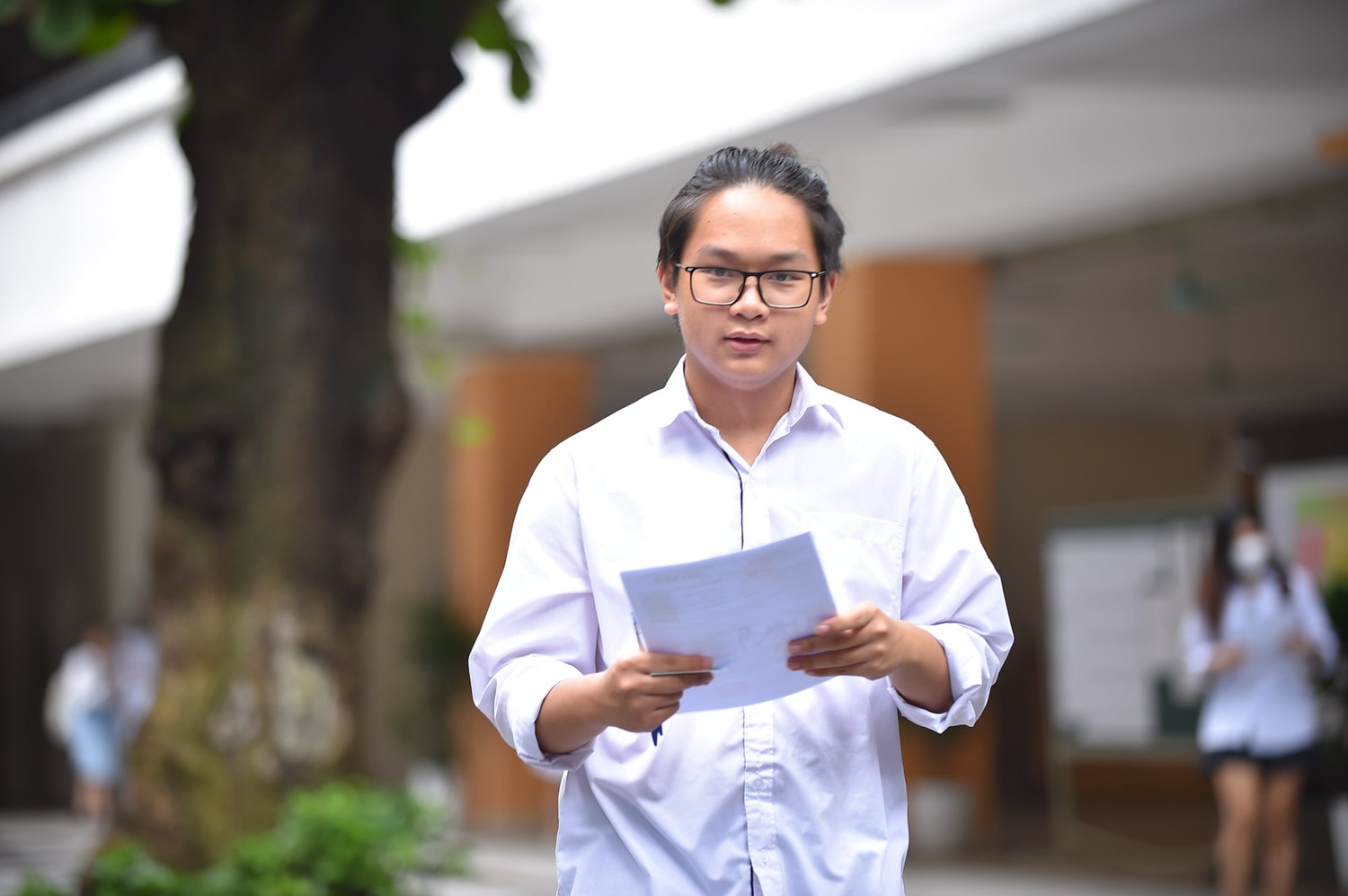 Thí sinh dự thi tốt nghiệp THPT năm 2023 (Ảnh: Trần Hiệp) Đăng ký xét tuyển bổ sung, thí sinh cần lưu ý điều gì? -0