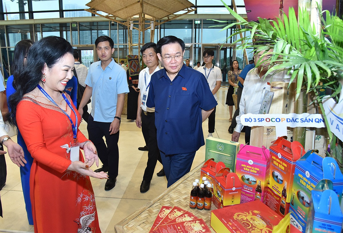 Chủ tịch Quốc hội Vương Đình Huệ kiểm tra công tác chuẩn bị tổ chức Hội nghị Nghị sĩ trẻ toàn cầu lần thứ 9 -0