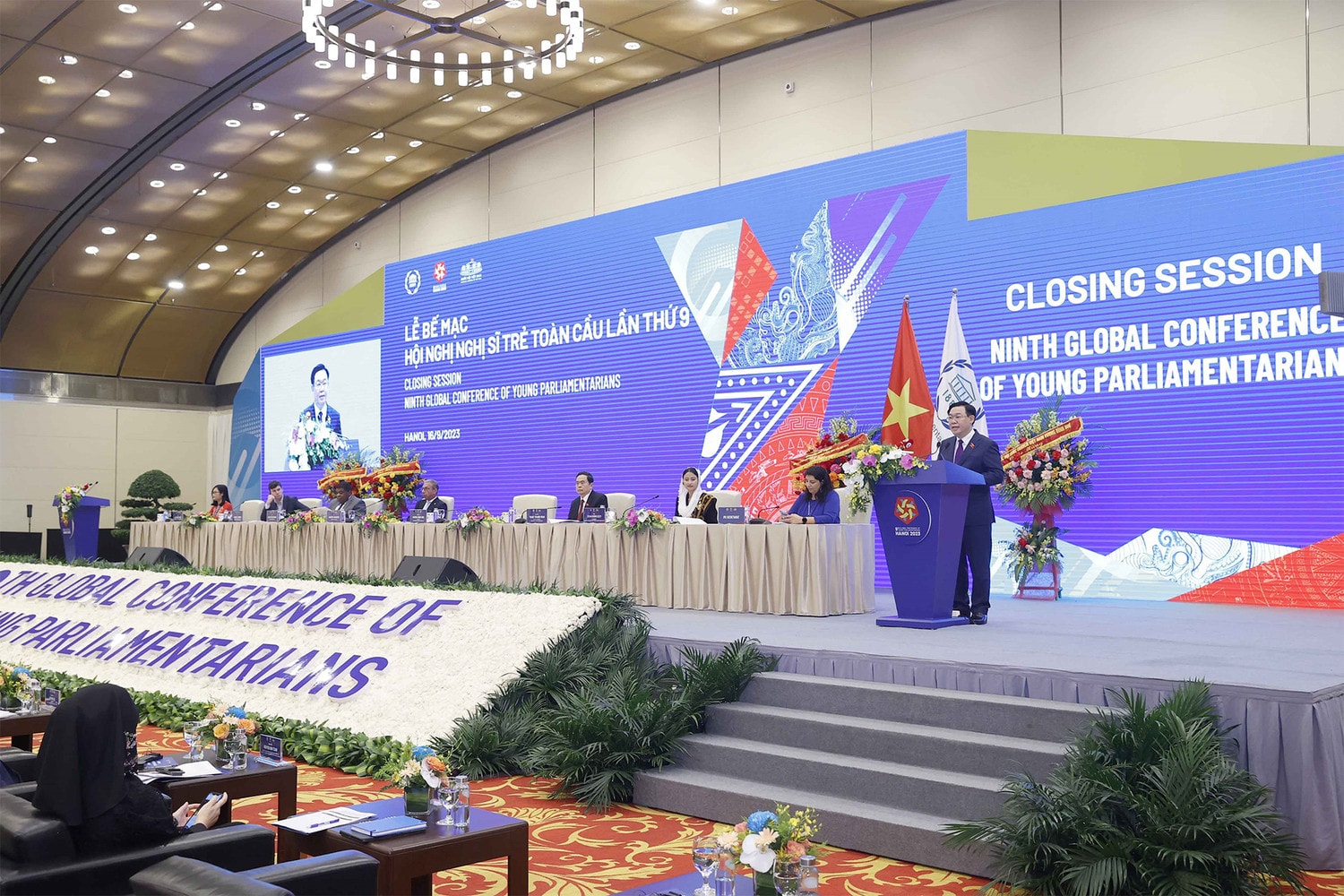 Lan tỏa kết quả Hội nghị tới Hội nghị Thượng đỉnh Liên Hợp Quốc, khẳng định cam kết và hành động của IPU đẩy nhanh thực hiện các Mục tiêu phát triển bền vững