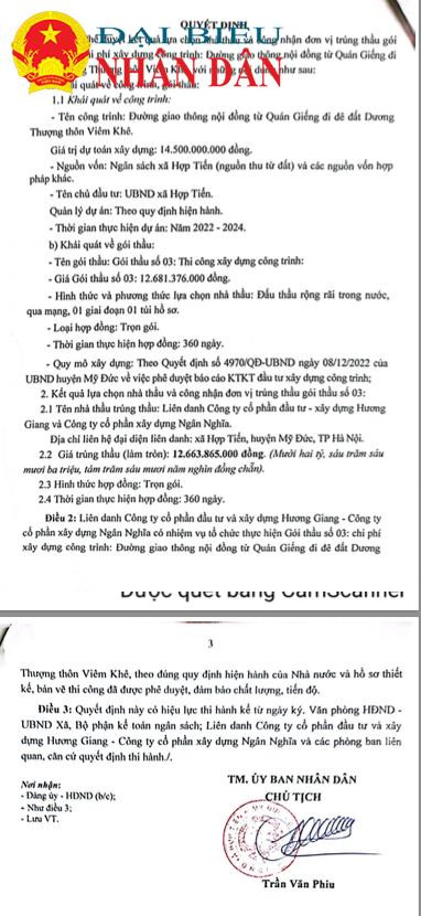 Huyện Mỹ Đức 