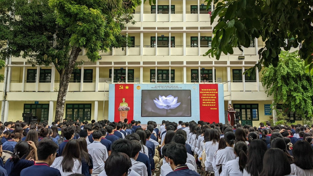 Hà Nội: Nhà trường, học sinh tưởng niệm nạn nhân vụ cháy chung cư mini -0
