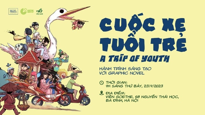 Ra mắt tiểu thuyết bằng tranh “Cuốc xe tuổi trẻ” -0