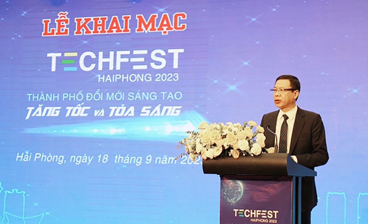 Khai mạc Techfest Hải Phòng - Thành phố đổi mới sáng tạo, tăng tốc và tỏa sáng -0