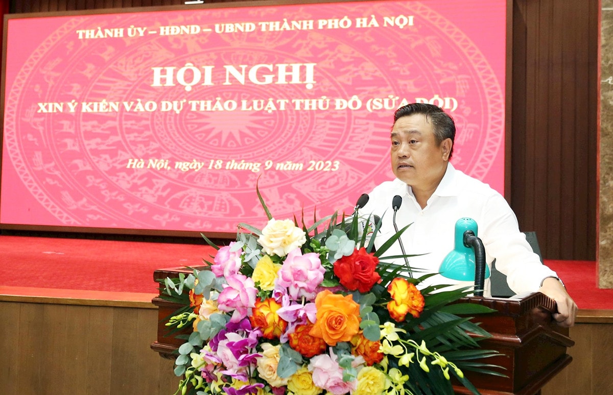 Luật Thủ đô (sửa đổi): Thủ đô phải gương mẫu, đi đầu trên mọi mặt, mọi lĩnh vực -0