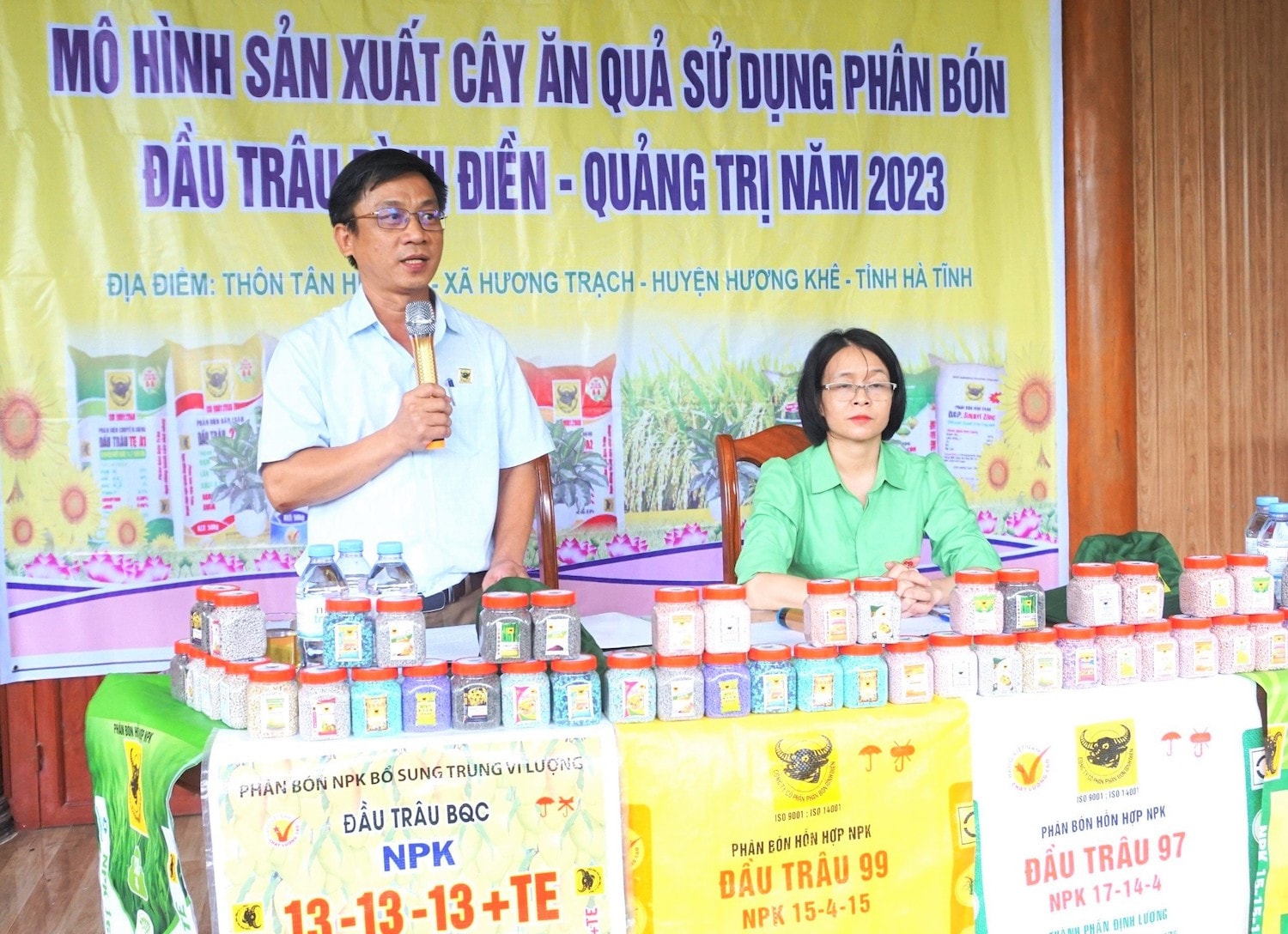 Hội thảo đầu bờ mô hình sản xuất cây ăn quả sử dụng phân bón Bình Điền -0
