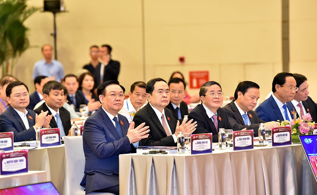 Một số hình ảnh Khai mạc Diễn đàn Kinh tế - Xã hội Việt Nam 2023 -0