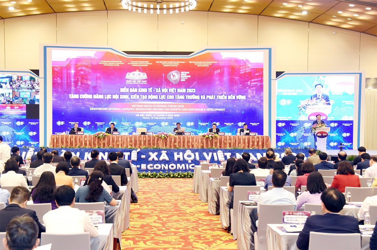Khai mạc Diễn đàn Kinh tế - Xã hội Việt Nam 2023 -3