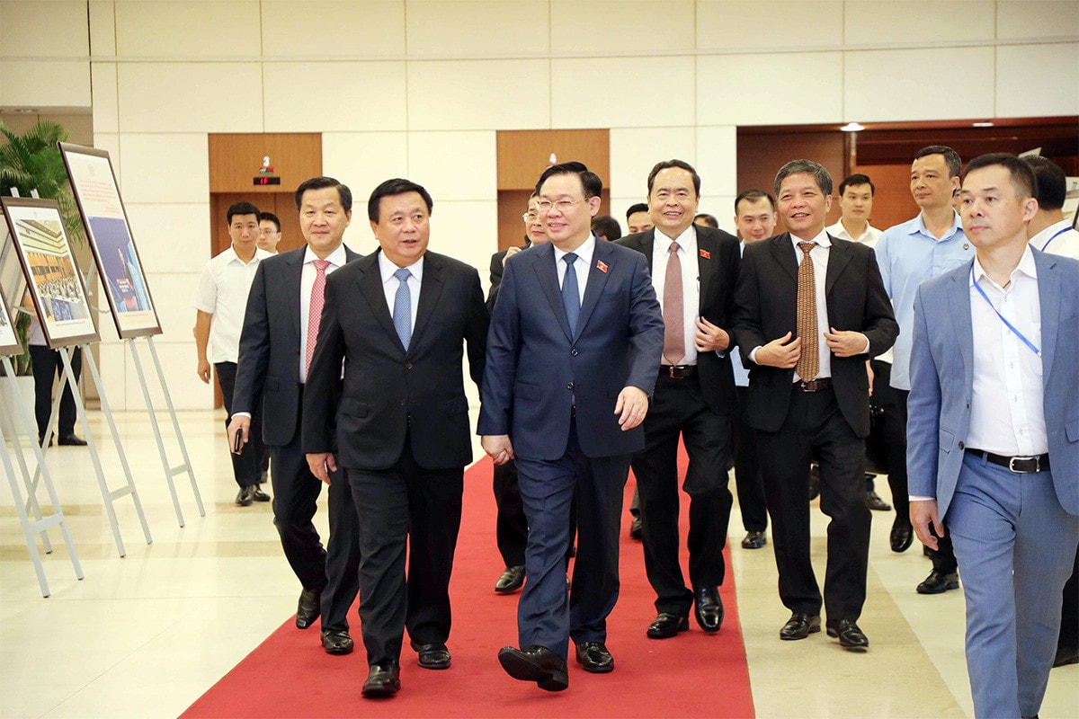 Một số hình ảnh Khai mạc Diễn đàn Kinh tế - Xã hội Việt Nam 2023 -0