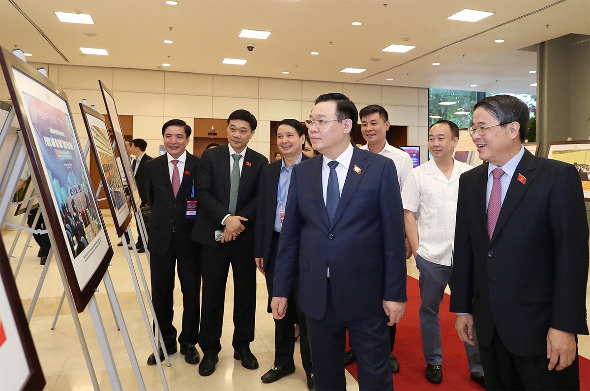 Một số hình ảnh Khai mạc Diễn đàn Kinh tế - Xã hội Việt Nam 2023 -0
