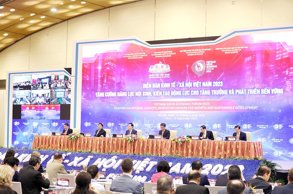 Khai mạc Diễn đàn Kinh tế - Xã hội Việt Nam 2023 -7