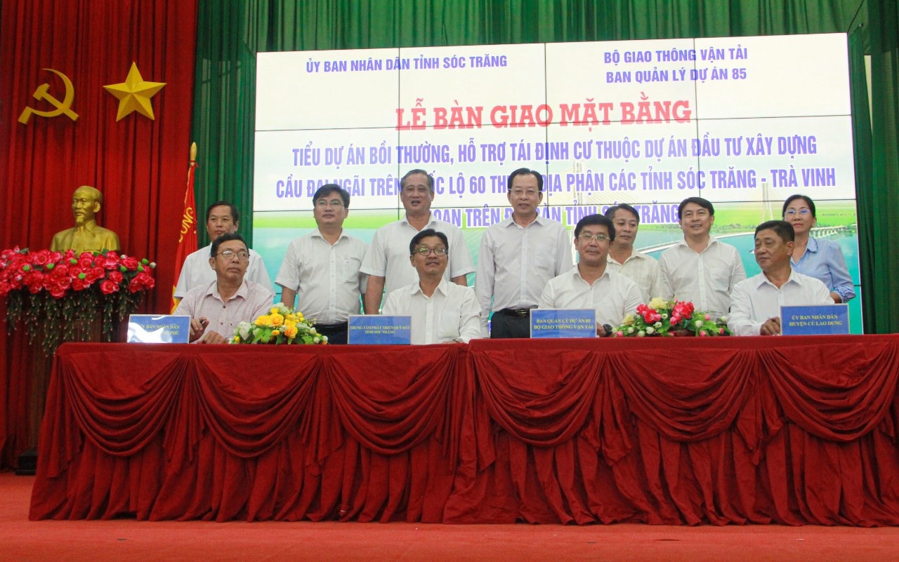 Sóc Trăng: Dự kiến đầu tháng 10.2023 khởi công xây dựng cầu Đại Ngãi -0