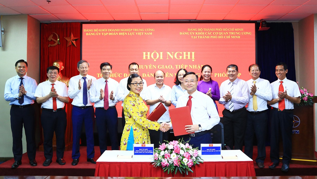 Đảng bộ Tổng công ty Điện lực miền Nam chính thức chuyển giao về Đảng ủy Tập đoàn Điện lực Việt Nam -0