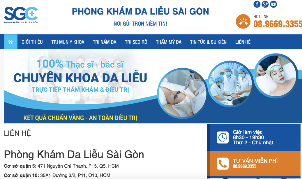 TP. Hồ Chí Minh: Phòng khám Da liễu Sài Gòn bị tước giấy phép hoạt động 